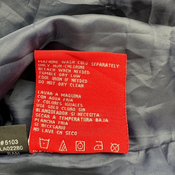 St Louis Rams Men's Size XL Vintage NFL Polyester Full Zip Windbreaker - Picture 10 of 16